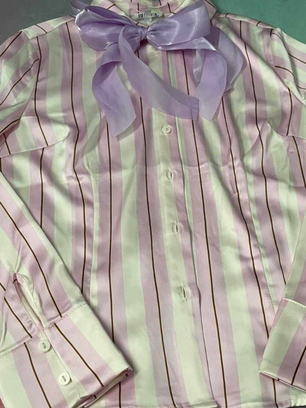 “Devilinspired” button down blouse - Picture 3 of 3